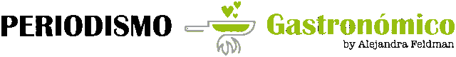 Logo de Periodismo Gastronómico by Alejandra Feldman
